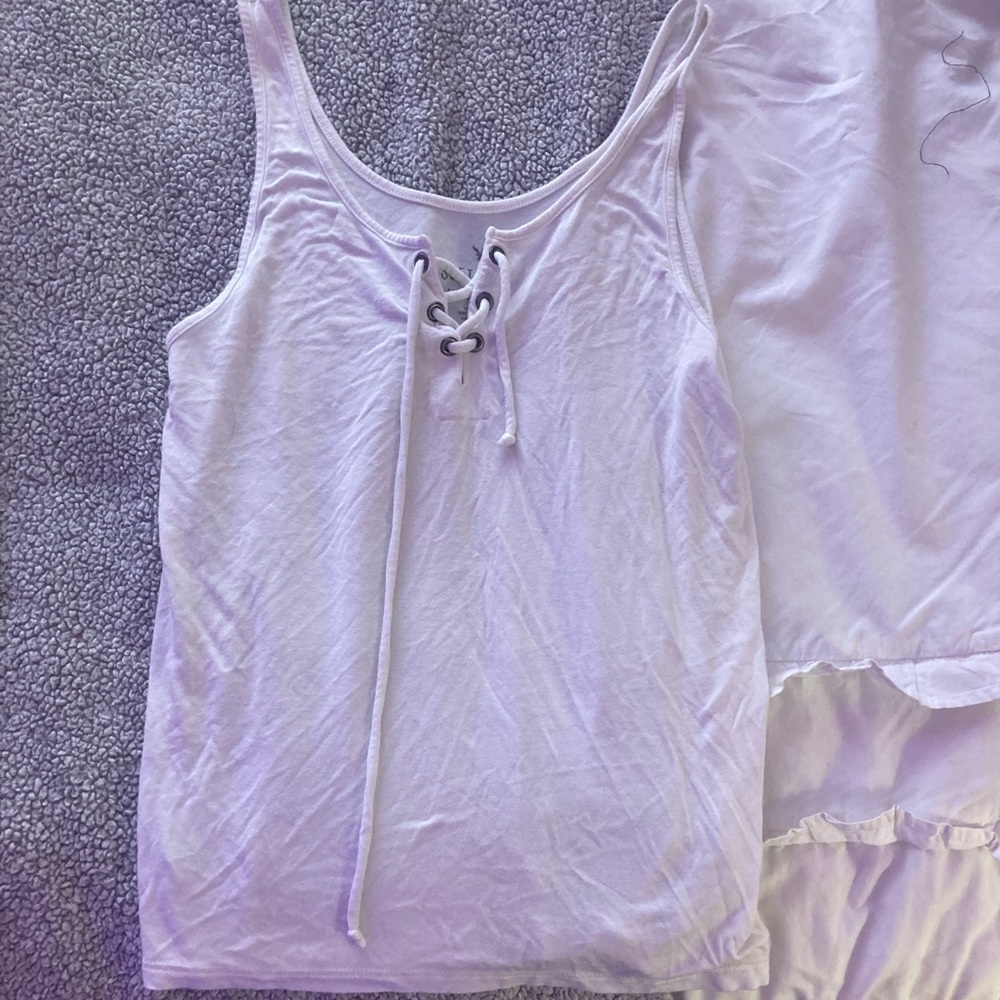 soft white tank